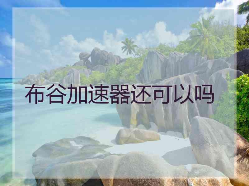布谷加速器还可以吗