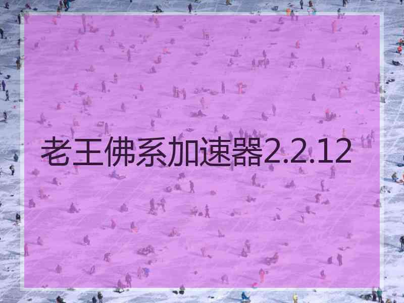 老王佛系加速器2.2.12