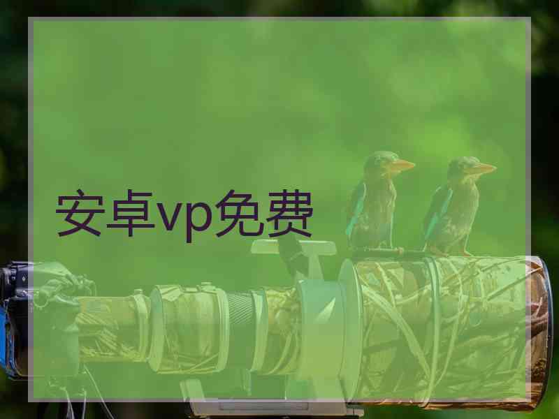 安卓vp免费