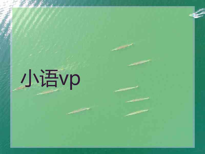 小语vp